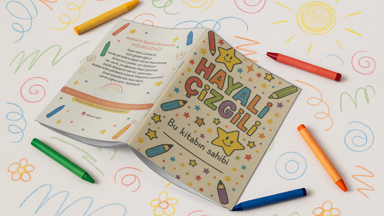 10-Page Personalized Coloring Book