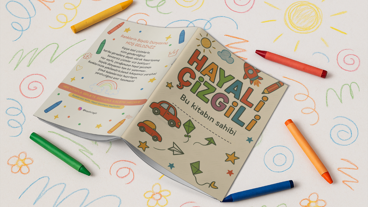 14-Page Personalized Coloring Book